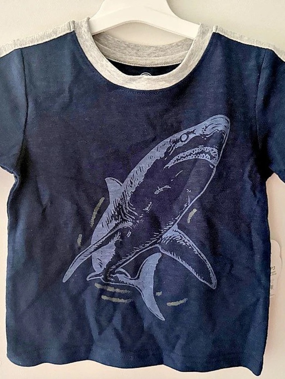 Shark Graphic Short Sleeve Tee Size 3T NWT
